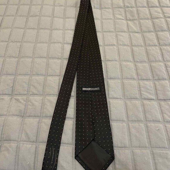 Dockers Other - NWOT Docker's Black Polka Dot Tie